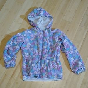 Girls hooded jacket M size 7/8